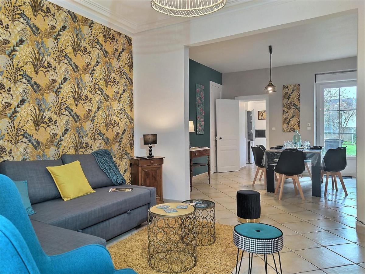 Maison Chic & Charme Calme Avec Jardin Le Mans Exteriör bild
